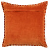 Additions Stitch Embroidered Feather Cushion in Sunset