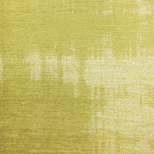 Plain Yellow Fabric - Stratos Woven Jacquard Fabric (By The Metre) Citrus Voyage Maison