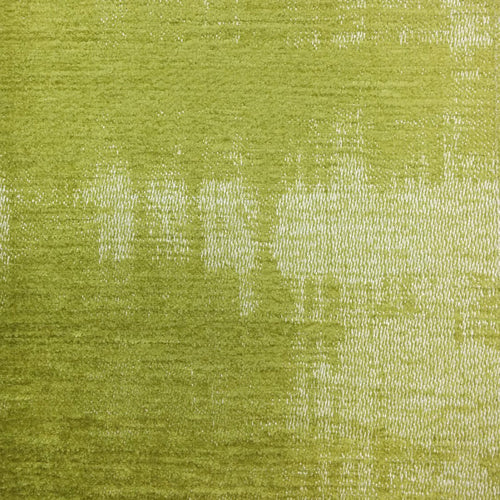 Plain Green Fabric - Stratos Woven Jacquard Fabric (By The Metre) Peridot Voyage Maison