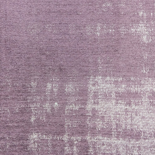 Plain Purple Fabric - Stratos Woven Jacquard Fabric (By The Metre) Quartz Voyage Maison