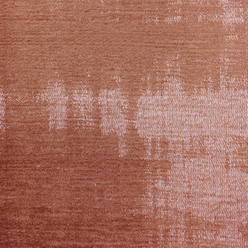 Plain Orange Fabric - Stratos Woven Jacquard Fabric (By The Metre) Rust Voyage Maison