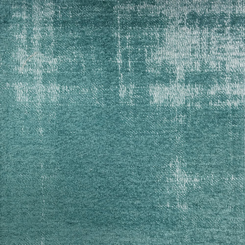 Plain Blue Fabric - Stratos Woven Jacquard Fabric (By The Metre) Topaz Voyage Maison