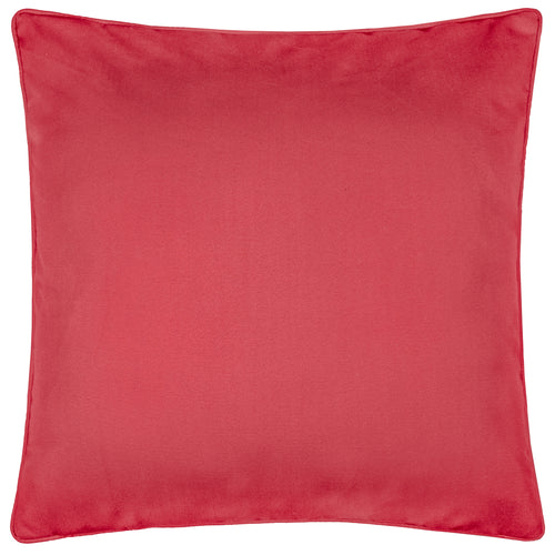 Floral Pink Cushions - Strawberry Thief Outdoor Polyester Filled Cushion Coral/Leaf Green Morris & Co