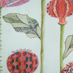 Sutami Printed Linen Fabric (By The Metre) Ecru