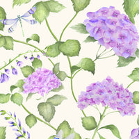  Samples - Sylvana  Wallpaper Sample Violet Voyage Maison