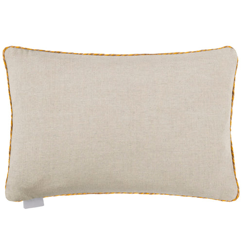 Voyage Maison Tallulah Printed Feather Cushion in Sepia