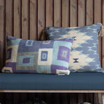 Voyage Maison Tallulah Printed Feather Cushion in Skye