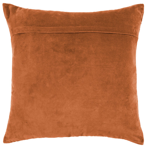 Additions Taro Embroidered Feather Cushion in Sunset