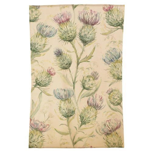 Floral Green Rugs - Thistle Glen Printed  Rug Green Voyage Maison