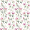 Thistle Glen Printed Linen Fabric (By The Metre) Summer