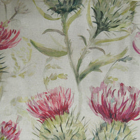 Voyage Maison Thistle Glen Printed Linen Fabric Remnant in Summer