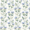 Thistle Glen Printed Linen Fabric (By The Metre) Winter