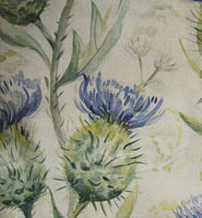  Samples - Thistle Glen Printed Fabric Sample Swatch Winter Voyage Maison