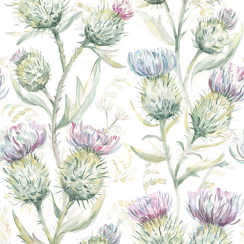 Samples - Thistle Glen  Wallpaper Sample Spring Voyage Maison