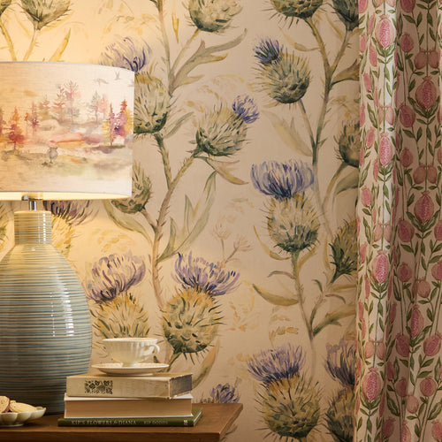 Thistle Glen 1.4m Wide Width Wallpaper (By The Metre) Winter