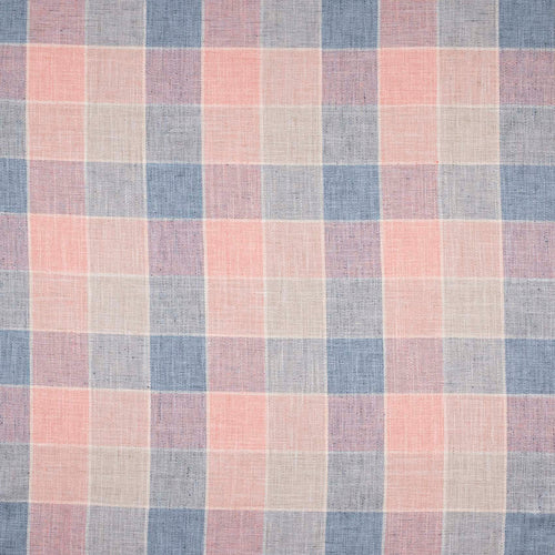 Check Pink Fabric - Thornbury Woven Jacquard Fabric (By The Metre) Blush Voyage Maison