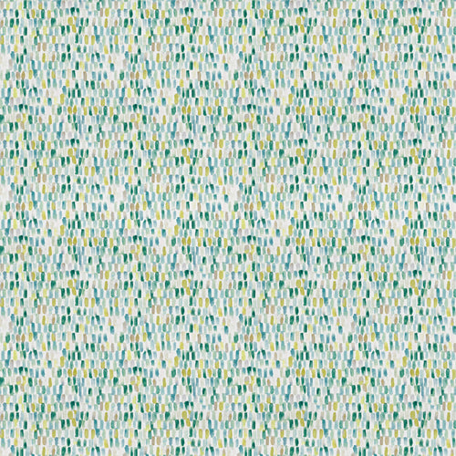 Abstract Green Fabric - Tide Printed Cotton Fabric (By The Metre) Kelpie Voyage Maison