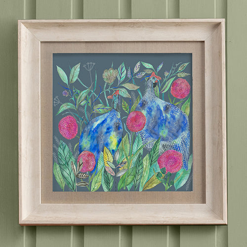 Floral Blue Wall Art - Tilda and Faye  Framed Print Birch Voyage Maison