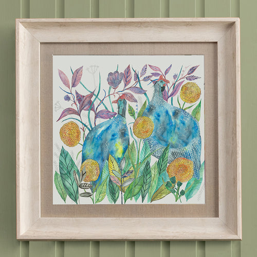 Floral Blue Wall Art - Tilda and Faye  Framed Print Birch Voyage Maison