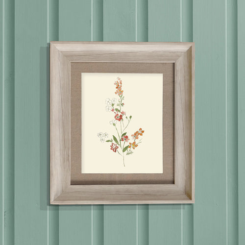 Floral Cream Wall Art - Tilly  Framed Print Birch Voyage Maison