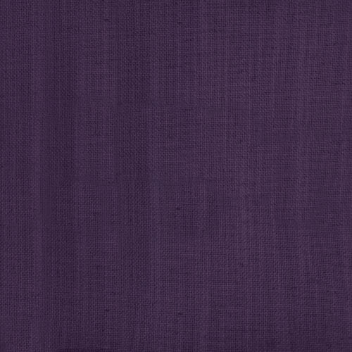 Plain Purple Fabric - Tivoli Plain Woven Fabric (By The Metre) Damson Voyage Maison