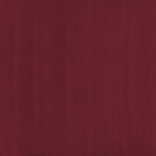 Plain Red Fabric - Tivoli Plain Woven Fabric (By The Metre) Garnet Voyage Maison
