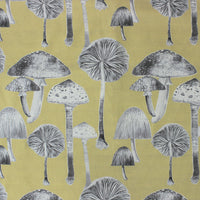  Samples - Toadstools Printed Fabric Sample Swatch Corn Voyage Maison