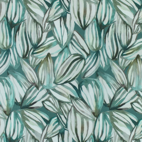 Samples - Topia Printed Fabric Sample Swatch Emerald Voyage Maison