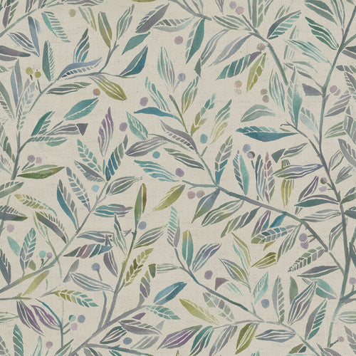 Floral Blue Fabric - Torquay Printed Cotton Fabric (By The Metre) Skylark Voyage Maison