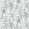 Torrington Printed Velvet Fabric (By The Metre) Periwinkle