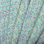 Torquay Printed Fine Lawn Cotton Apparel Fabric (By The Metre) Mint