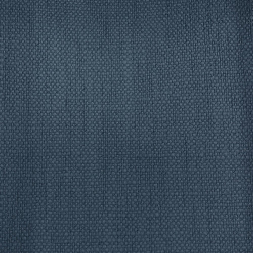 Plain Blue Fabric - Trento Plain Woven Fabric (By The Metre) Navy Voyage Maison