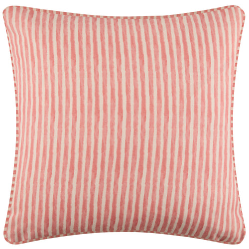 Floral Pink Cushions - Tulip Printed Outdoor Polyester Filled Cushion Pink Voyage Maison