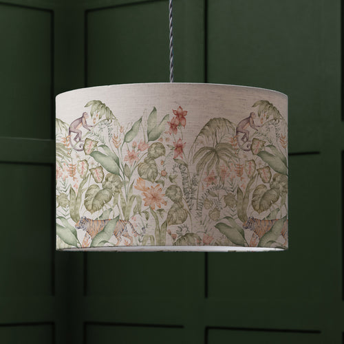 Jungle Green Lighting - Tropical Utopia Eva Lamp Shade Lotus Voyage Maison