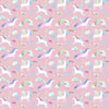 Voyage Maison Unicorn Dance 1.4m Wide Width Wallpaper in Blossom