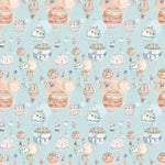 Voyage Maison Up & Away 1.4m Wide Width Wallpaper in Cloud