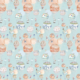 Voyage Maison Up & Away 1.4m Wide Width Wallpaper in Cloud