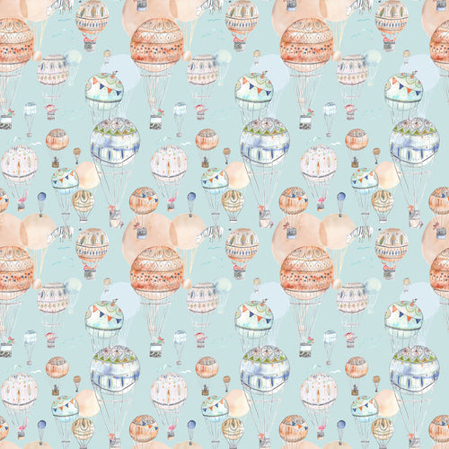  Samples - Up & Away  Wallpaper Sample Cloud Voyage Maison