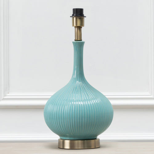 Plain Blue Lighting - Ursula  Lamp Base Aqua Voyage Maison