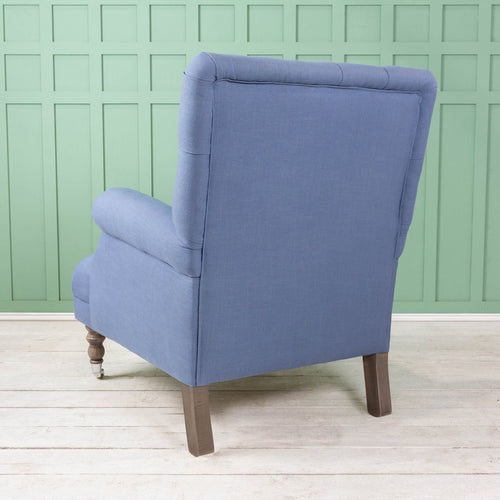 Cornelius Arm Chair Blue (B-Grade)