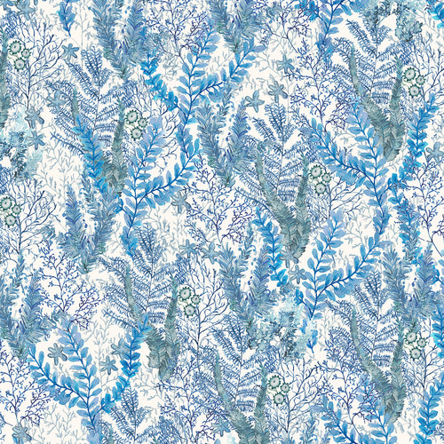  Samples - Valetta  Wallpaper Sample Cobalt Voyage Maison