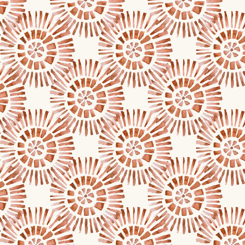  Samples - Vali  Wallpaper Sample Terracotta Voyage Maison