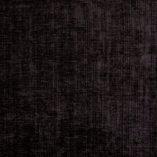 Plain Black Fabric - Varallo Plain Velvet Fabric (By The Metre) Charcoal Voyage Maison