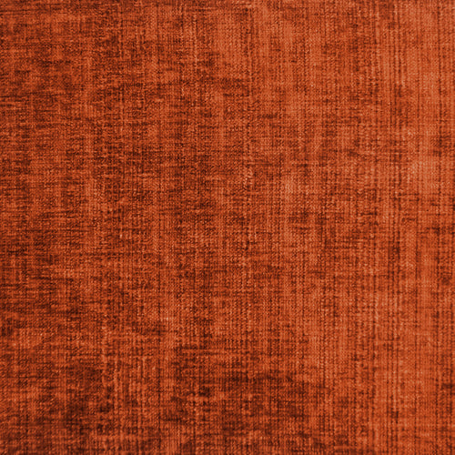 Plain Orange Fabric - Varallo Plain Velvet Fabric (By The Metre) Mandarin Voyage Maison