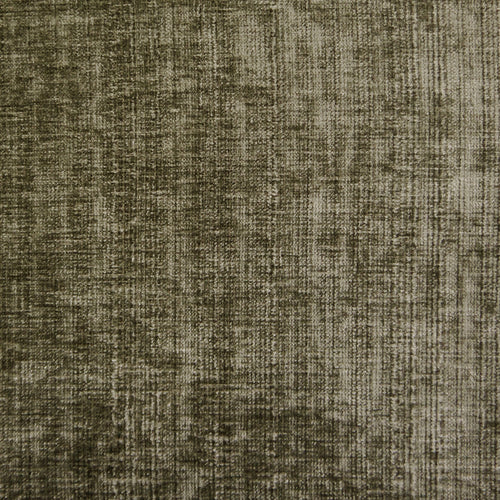 Plain Green Fabric - Varallo Plain Velvet Fabric (By The Metre) Moss Voyage Maison