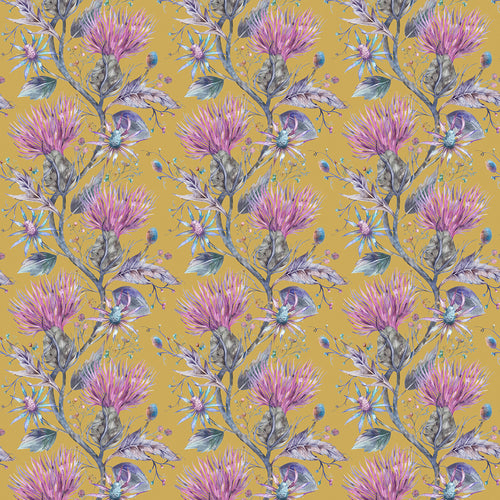 Fauna Multi Fabric - Varys Printed Cotton Fabric (By The Metre) Citrine Voyage Maison