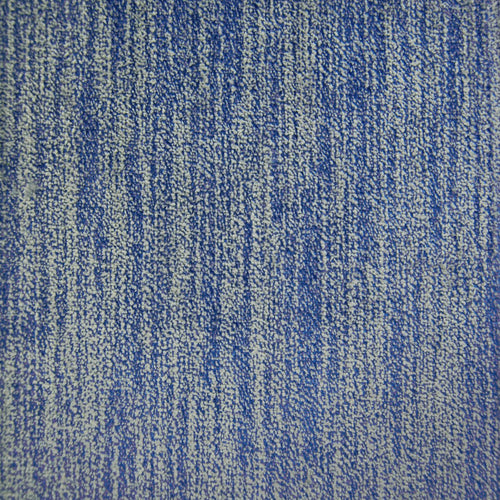 Plain Blue Fabric - Vellamo Plain Velvet Fabric (By The Metre) Sapphire Voyage Maison