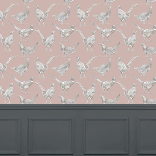 Animal Beige Wallpaper - Venatu  1.4m Wide Width Wallpaper (By The Metre) Taupe Voyage Maison