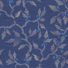 Vesper Printed Fabric (By The Metre) Sapphire