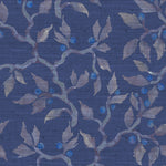 Vesper Printed Fabric (By The Metre) Sapphire
